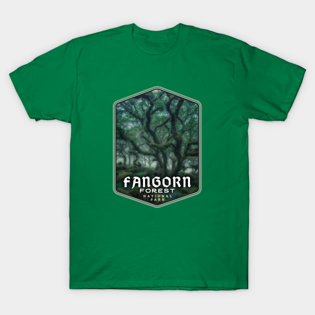 Fangorn Forest National Park T-Shirt by MindsparkCreative